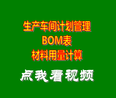 生產車間管理,生產計劃,bom表,生產管理流程